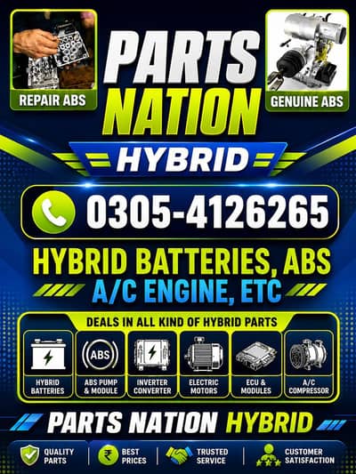 Hybrid Battery & ABS Unit Brake /Prius/Aqua/Axio/Vezel/Lexus/Fielder