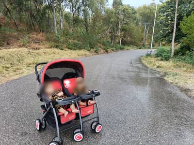 Twin Baby Pram/Stroller