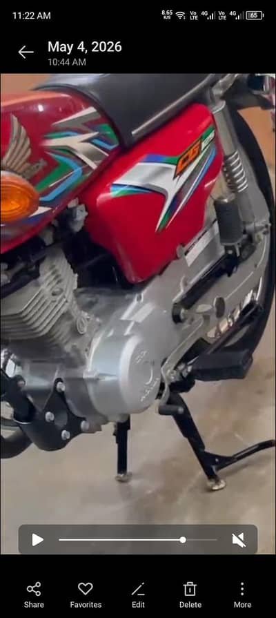 Honda 125 Model 2023 new Condition And full jenian full original part