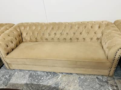 5 SEATER SOFA SET || ALMOST BRAND NEW