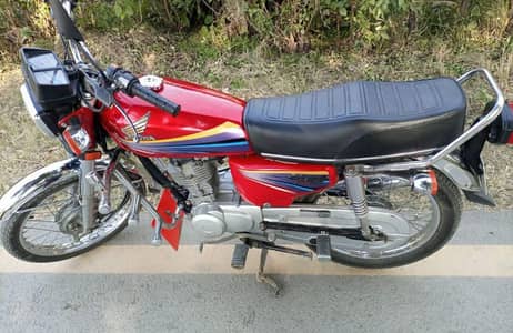 Honda 125 CG urgent for sale call=03460423873