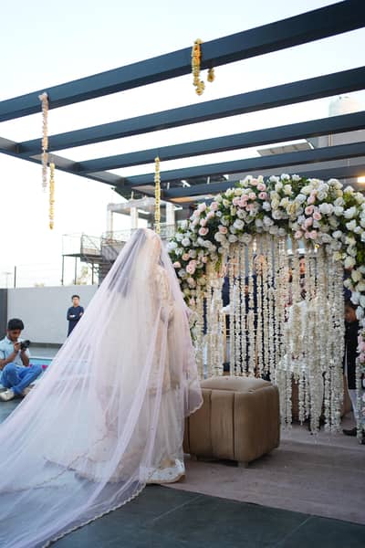 Soft, Elegant & Picture-Perfect Nikkah Veil