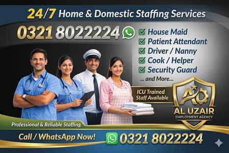 House Maids / cook / House chef / Baby Sitter maid available,, Maids