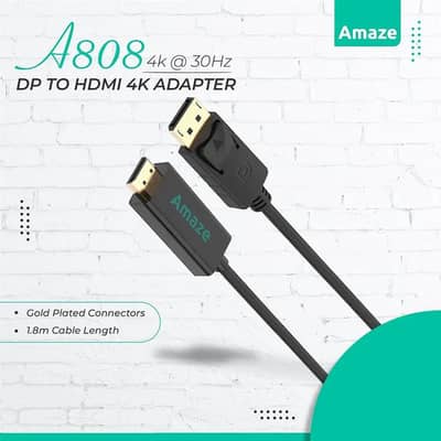 Dp To HDMI 4k Adapter cable