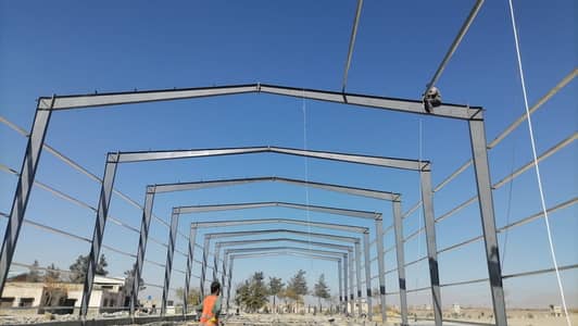 I Beam Industrial shed Parking shed Tensile structure