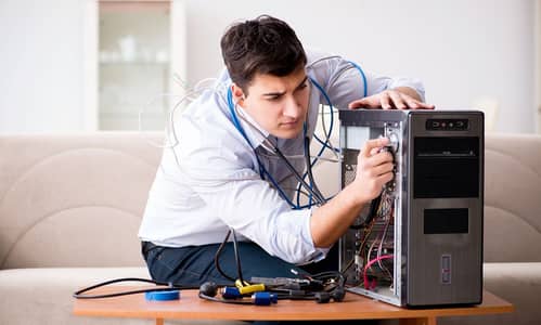 Skilled Indoor IT Technician