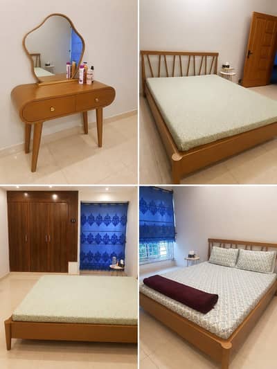 Bed Set | Wooden Bed | Bedroom Set | branded Bed Set | Queen size Bed