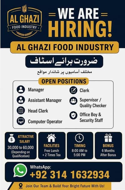 Al Ghazi food stockists