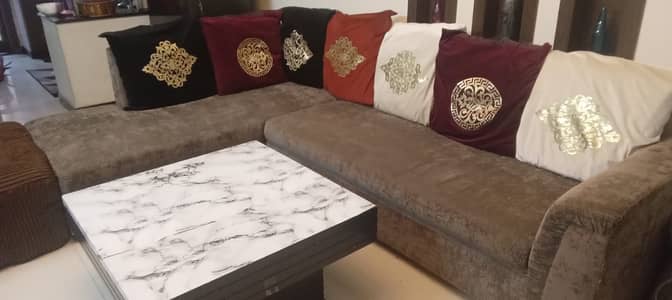 7 seater l shaped urgent sale