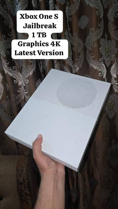 Xbox One S  |  1TB  |  Graphics 4K  |  White colour