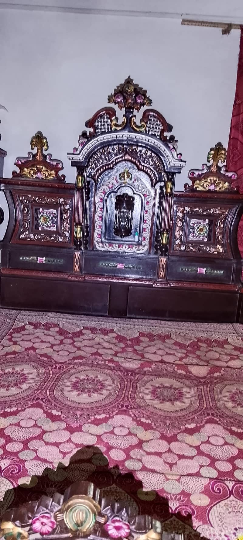 bed and showcase 2