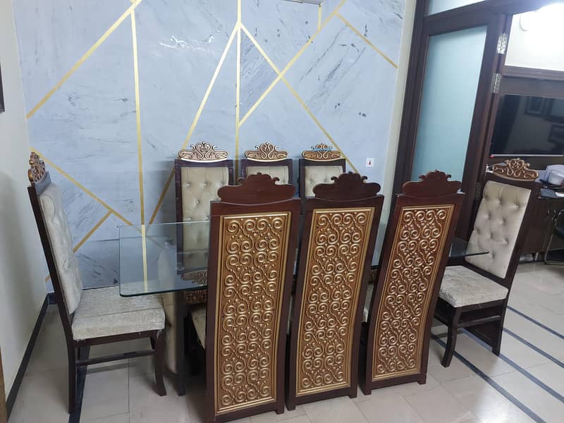 Dining Table with chairs 2