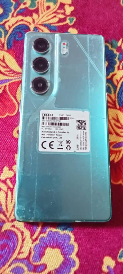 Tecno camon 40 8+8/256 GB only 9 month used
