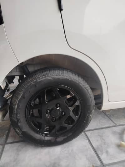 WAGON R RIMS AND TYRE FOR SALE