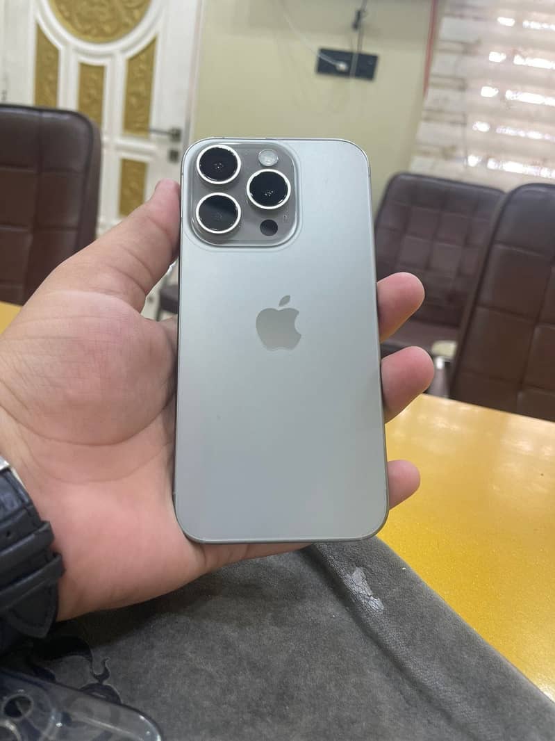 iPhone 15 Pro 256GB – Official PTA – 92% Battery 3