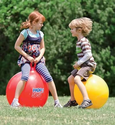 26" multicolor Jumping ball for kids and adults.