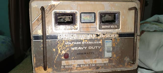 Stabilizer 10000 Watts Universal A-100 Voltage Heavy Duty