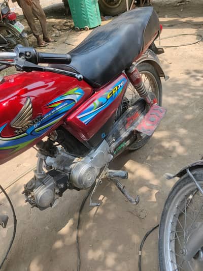 Honda 70 2009 model copy letter clear