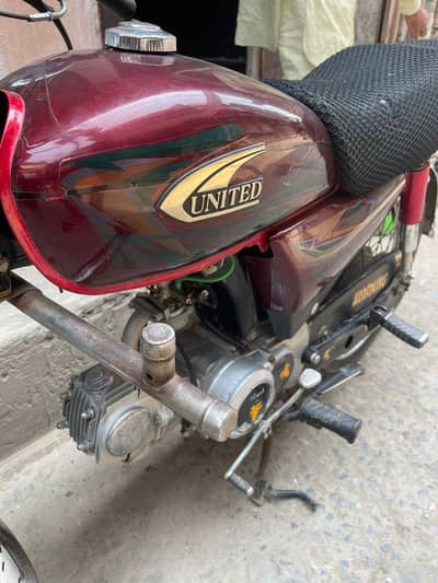 united bike 70cc lush