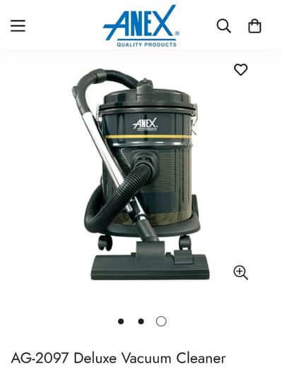 Anex Vacuum Cleaner for Sale Condition 9/10