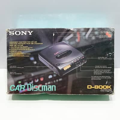 1989 Sony D-800K Discman Digital CD Player with Original Box | Japan
