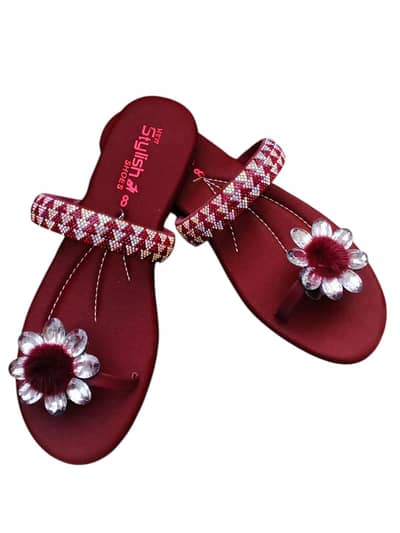 Stylish Ladies Fancy Slippers – Trendy Casual Sandals