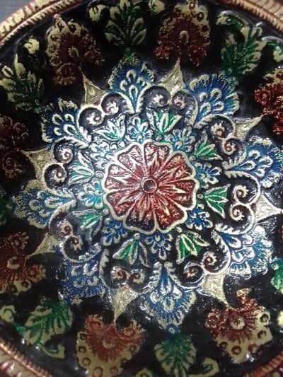 pure brass decor plate