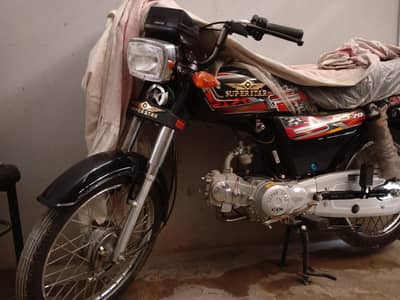 SuperStar New 0 Meter 70cc Bike For Sale | Urgent Sale