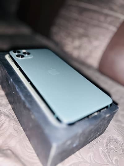 iPhone 11 pro max pta approved 256gb with box water pack 