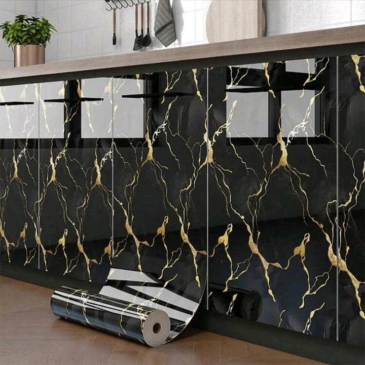 لگژری ماربل اسٹائل سیلف ایڈھیسیو وال پیپر 6