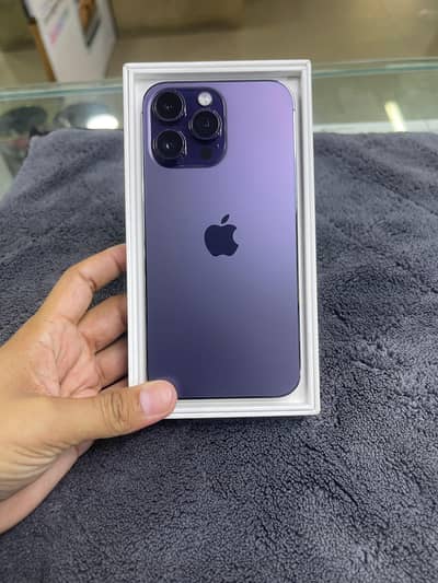 14 pro max 256gb jv with box