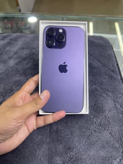 14 pro max 256gb non pta complete box