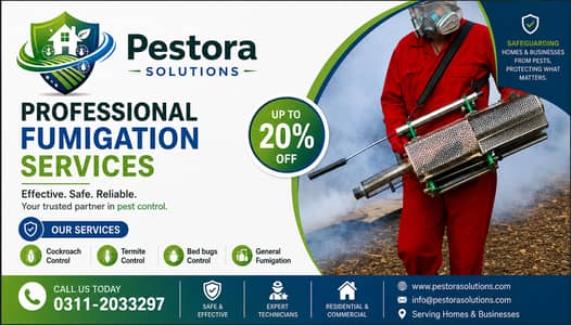 Fumigation service Karachi,Restaurants hotel offices monthly pkgs near