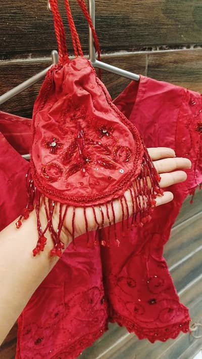 bridal red lehnga