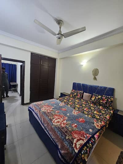 Two bedrooms apartment fully furnished available for rent in E-11 Islamabad prime location