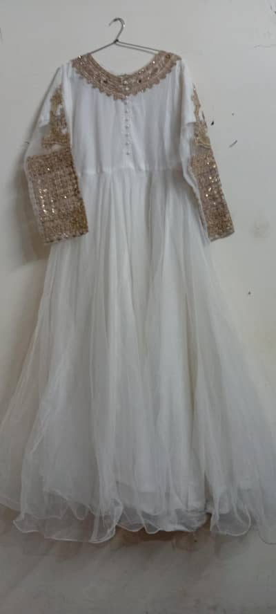Pre- loved 3 pc soft net frock  dress