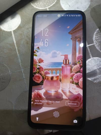 hot 50 pro infinix in display finger print original panel All okay