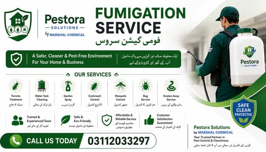 Pest Control, Fumigation, Rats cockroach termite bed bugs Fumigation