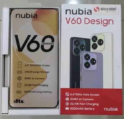 nubia V60 Design (256GB / 16GB RAM)
