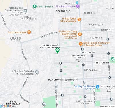 240 Yards Commercial Plot, 200 Feet Road Facing, Sector 3, North Karachi