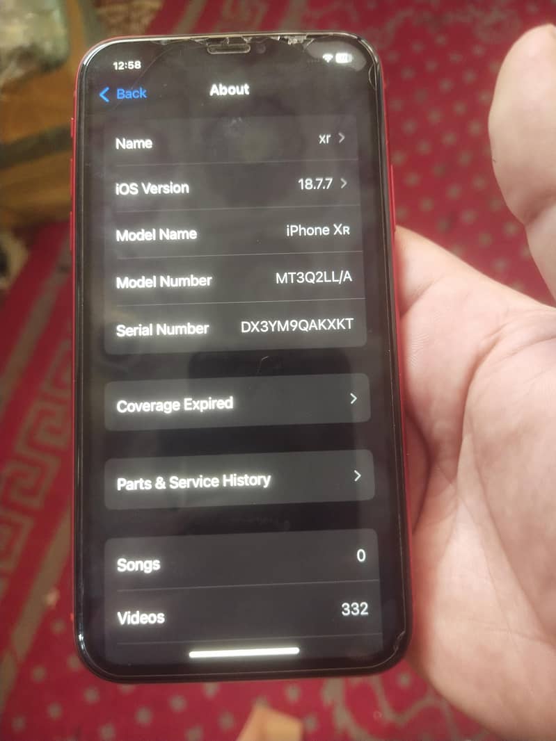 iphone XR 4