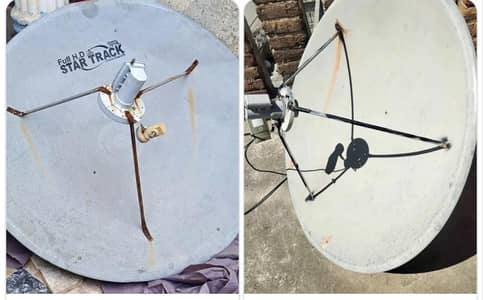 Dishes startrak receiver L N Bees Cable