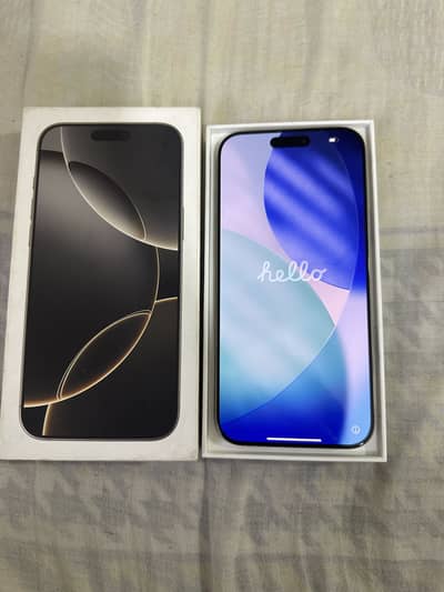 Iphone 16 pro max 256 gb Non pta