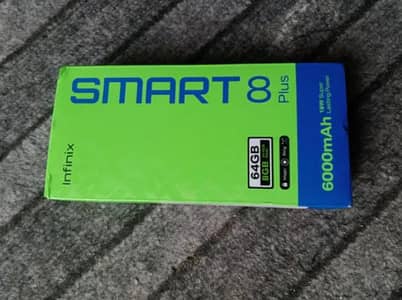 Infinix Smart 8 Plus – 8/64GB – 6000mAh Battery | 19k final price