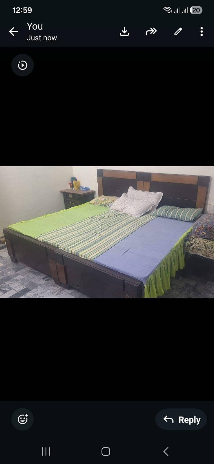 2 Single beds 1
