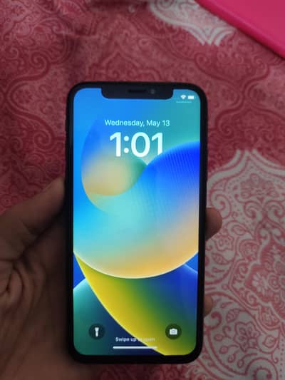 iphoneX 64gb pta approved with box