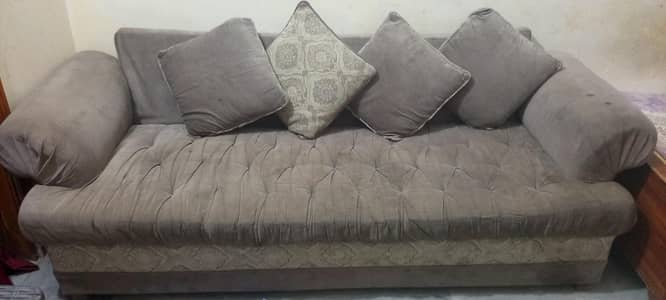 velvit sofa set