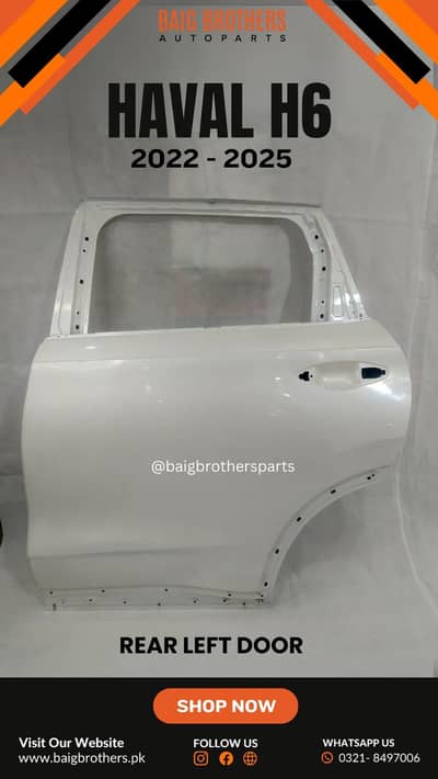 Haval H6 Phev 2.0 Turbo Jolion Hev 1.5 Door Glass Machine Handle Ruber