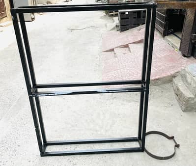 Outdoor Steel frame for flex and banners