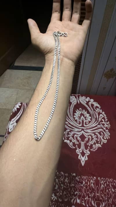 1.5 tola premium silver chain